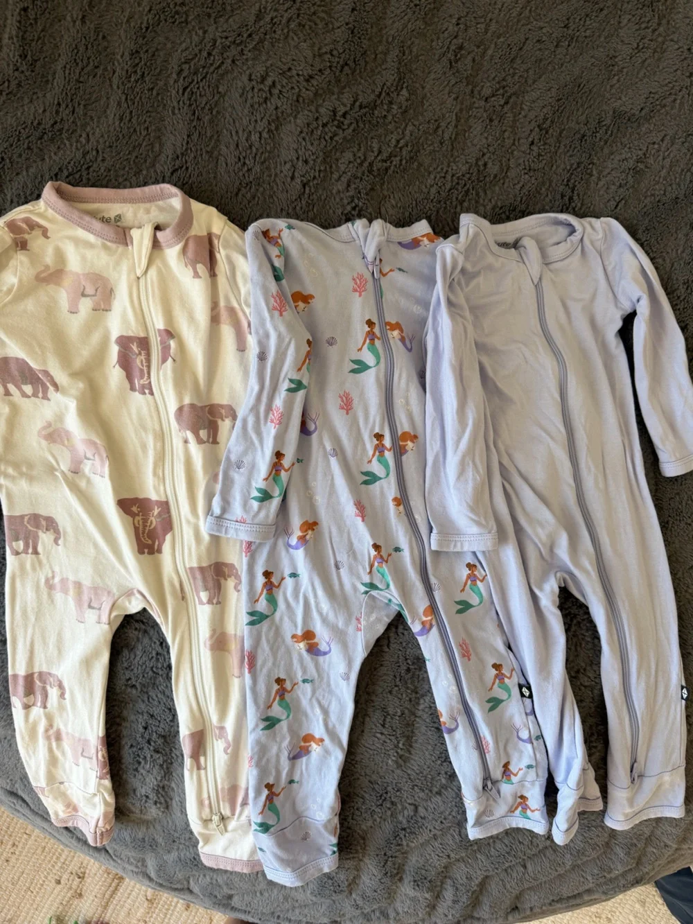 Kyte baby 6-12 month rompers (3)